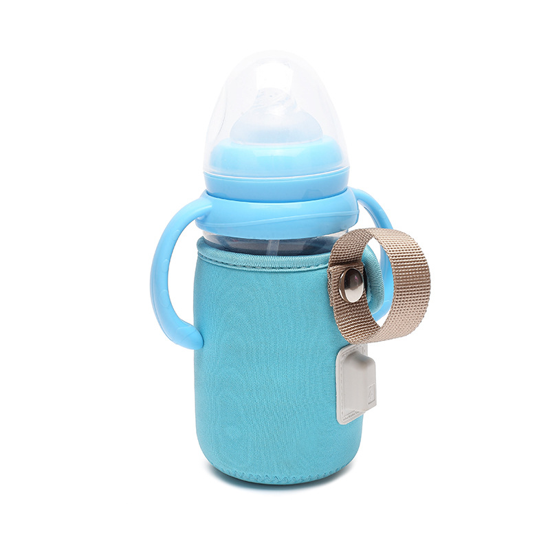 厂家定制USB多功能保温防烫防滑杯套暖奶神器外出加热奶瓶杯套