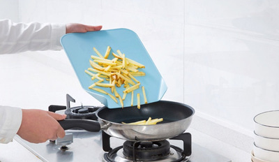 可立式切菜板厨房水果砧板 塑料切肉板粘板|ms