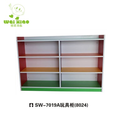 colour children Clean cabinet cabinet Bags cabinet kindergarten bookshelf Toy Cabinet children Shelf