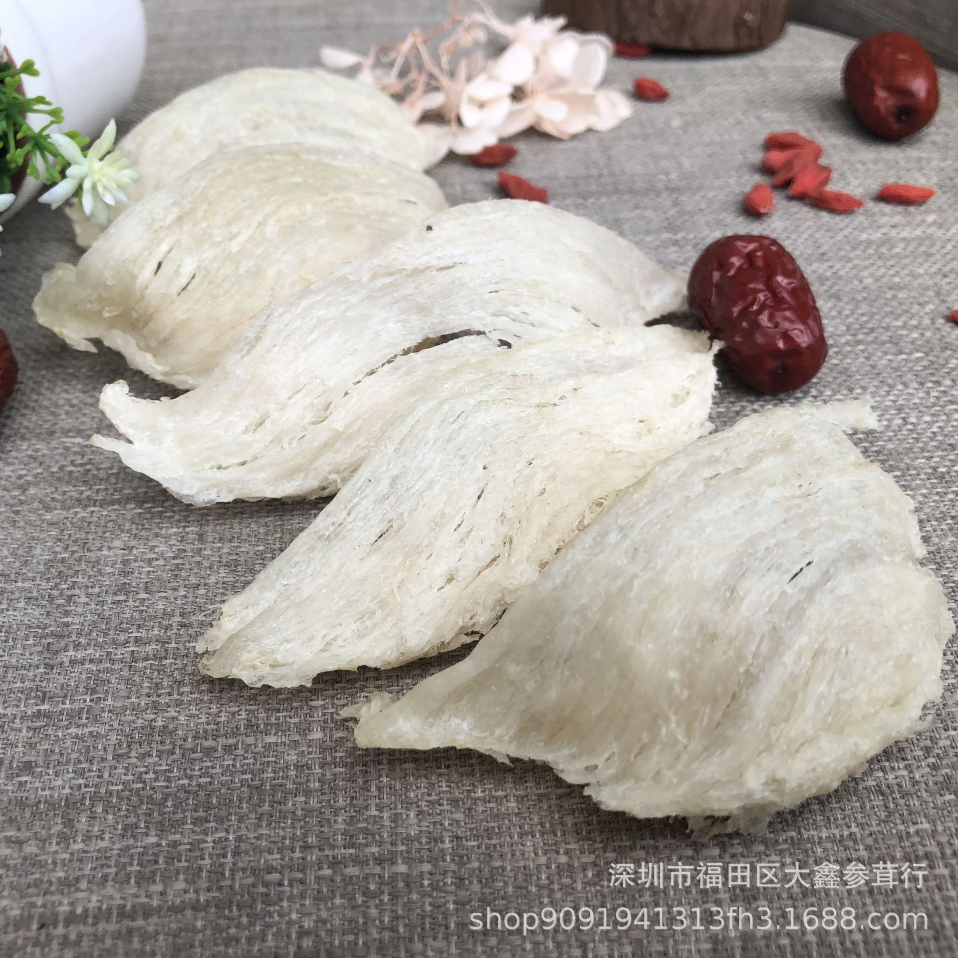 批發印尼無漂無補碎幹淨度OK幹挑自然米白盞條大燕條 燕盞燕窩