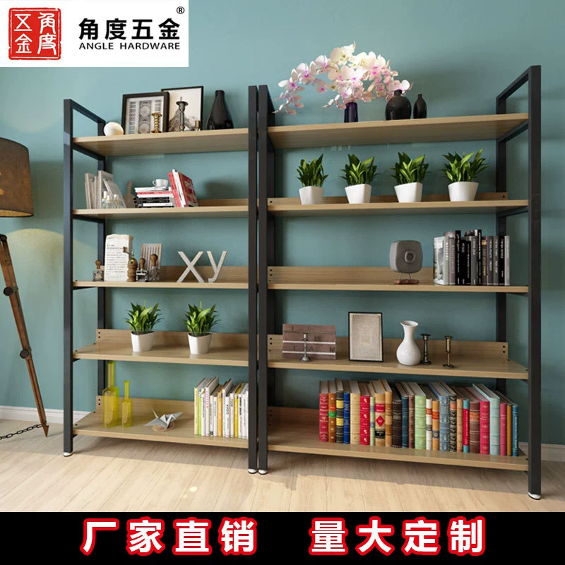 Изготовленная На Заказ Стальная Деревянная Полка Хранения Дисплей Простой Современный Простой Одежда Косметическая Стеллаж Линьи Оптовая Фабрика