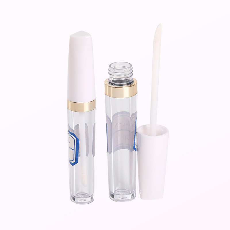 专业定制高档环保化妆品包装唇彩管 精致时尚透明塑料唇彩管