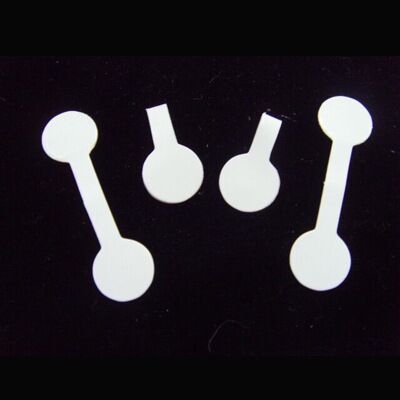 价格标签 不干胶圆型戒指小标签 价格标签贴牌 厂家直销