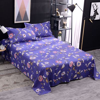 床品家纺磨毛斜纹印花单件床单单人双人学生宿舍床单一件代发批发|ms