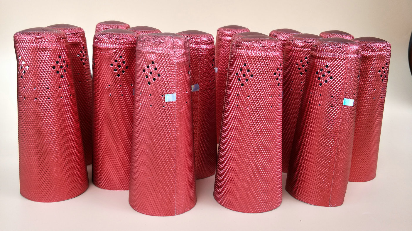 厂家直销白酒铝箔帽 起泡酒铝箔帽 通用铝箔帽