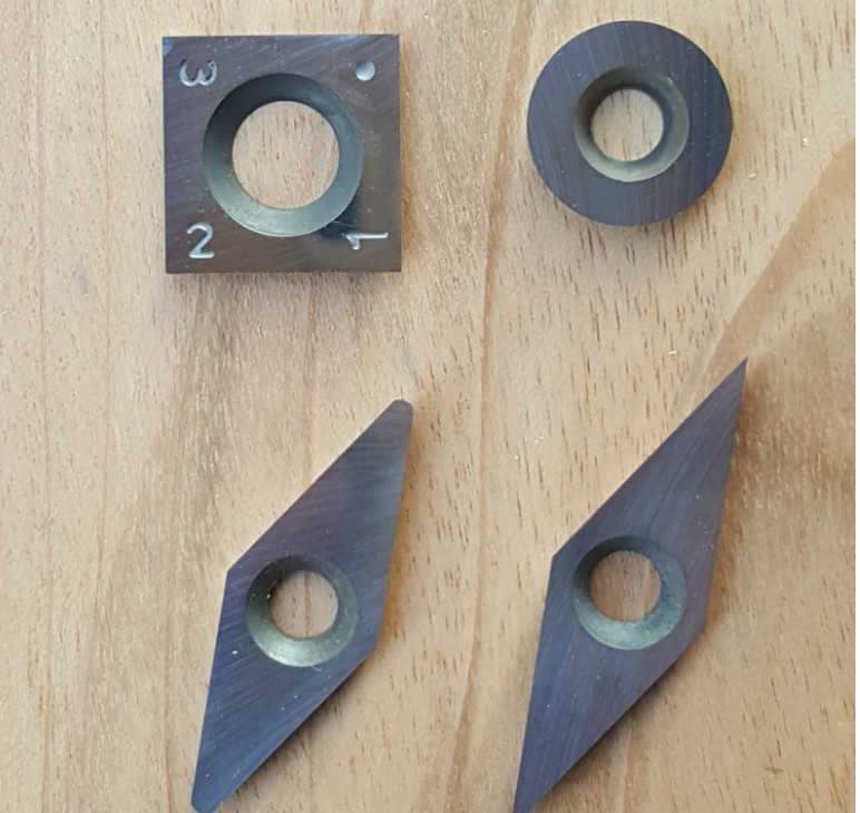 木工车刀片舍弃式手持式木旋刀片合金刀片DIY自制车刀