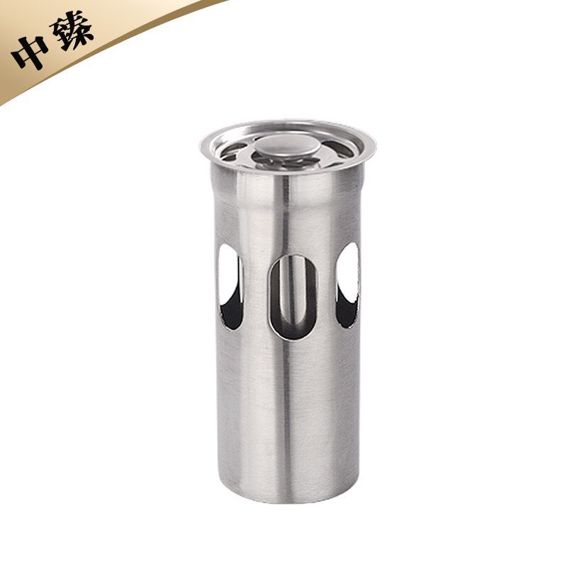 正304不锈钢防臭深水封地漏芯 防虫过滤五金洗衣机地漏管40口内芯