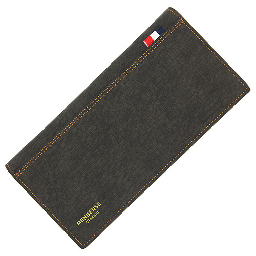 MenBense new men's wallet, long, fashionable, simple, large-capacity, multi-functional Korean wallet, directly supplied from the manufacturer
