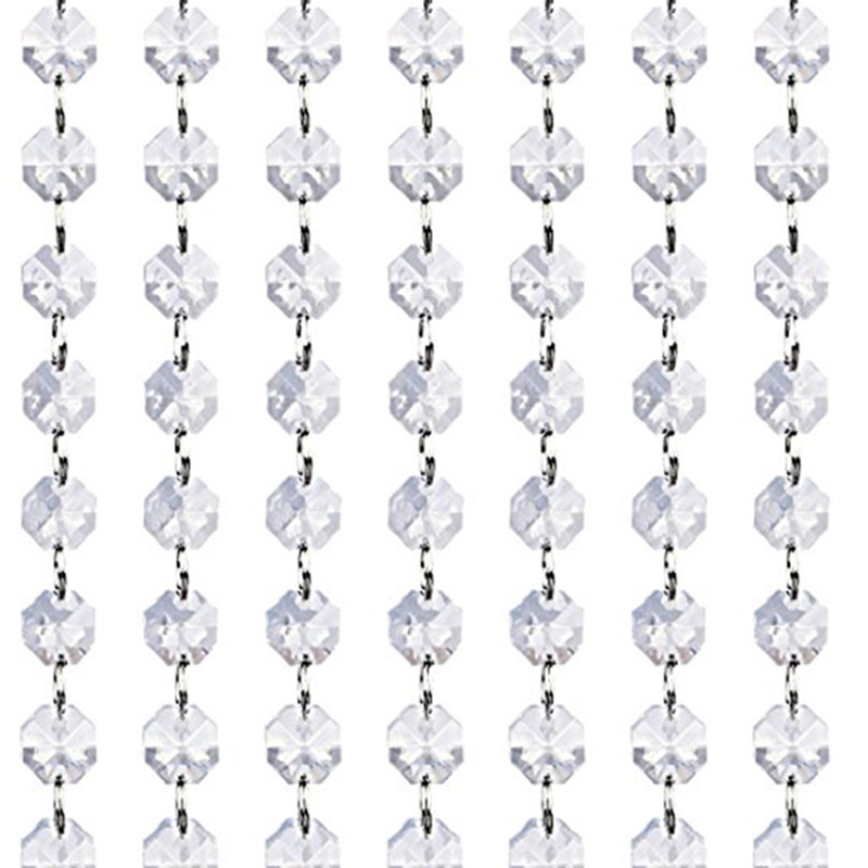 Acrylic High-Quality Imitation Crystal Bead Curtain, Wedding Decoration, Beaded String Door Curtain, Partition, Chandelier Ceiling Decoration, Curtain