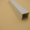 Manufacturers supply PVC Square tube Plastic pipe square circular Allotype Customizable For brace goods shelves