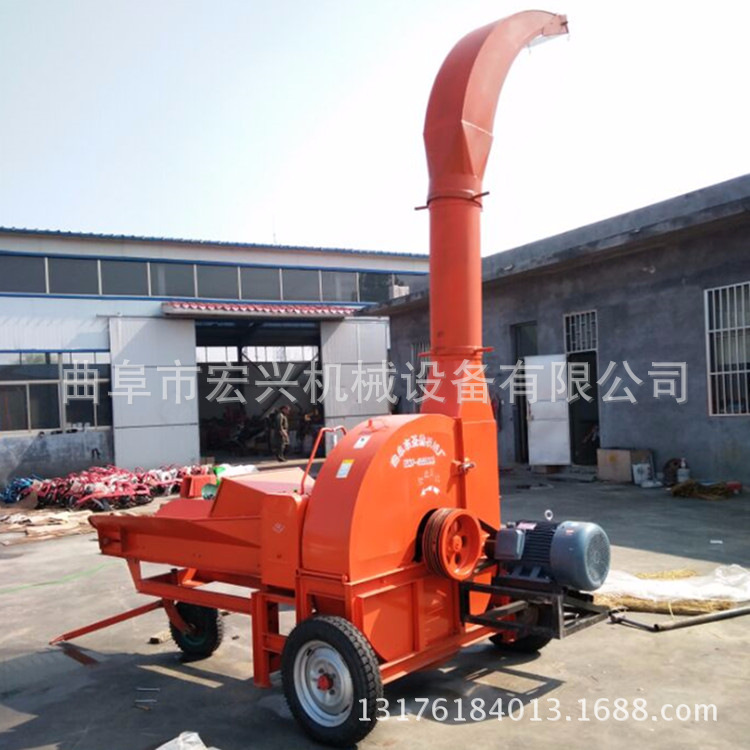 全自动传送带铡草机 自动进料斩草机