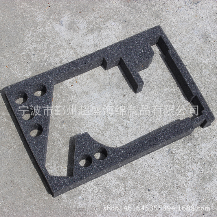 厂家直销礼盒包装海绵 高密度内衬形状海绵 包装海绵加 工