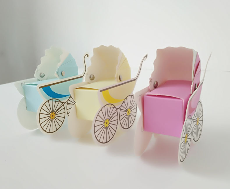 Birthday Baby Carriage Paper Party Gift Wrapping Supplies 1 Piece display picture 4