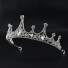 Tiara for bride, fashionable hair accessory