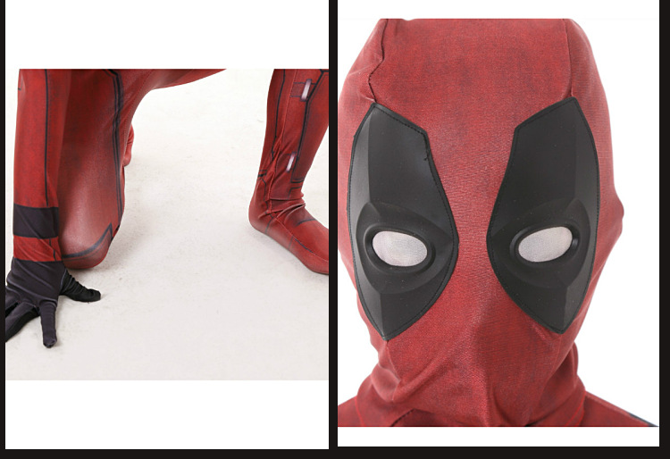 Halloween Kids Cosplay One Piece Costume Boy Superhero Deadpool Mask Set  Bodysuit Party Costume Boy Girl Gift - AliExpress