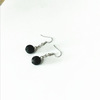 Natural ore, oil, long earrings with tassels, new collection