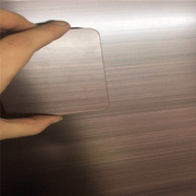 304不锈钢仿铜板 门厂专用不锈钢水镀红古铜发黑手工拉丝哑光板