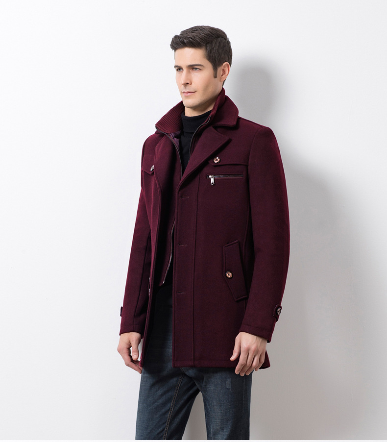 Manteau homme en Laine - Ref 3418985 Image 32