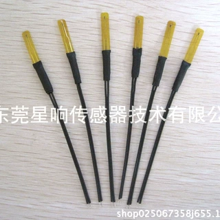 长期供应绝缘高精度电阻薄片 NTC薄膜封装热敏电阻75MM长测温型