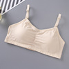 Cotton tube top for elementary school students, sponge protective underware, wireless bra