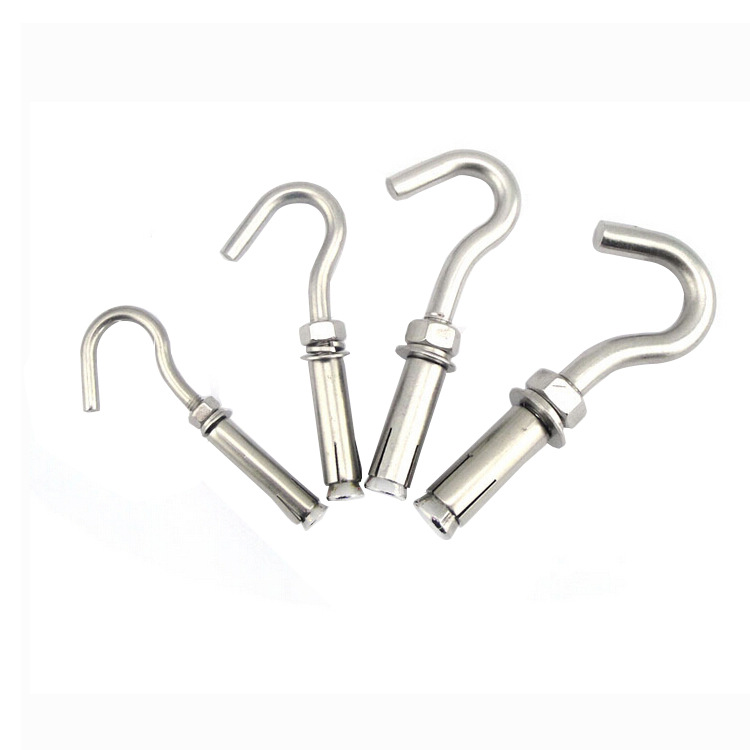 厂家直销 M6*80膨胀挂钩 膨胀钩 膨胀螺丝 带钩膨胀螺栓 挂钩膨胀