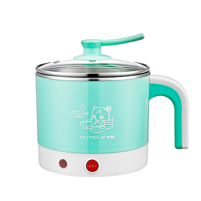 米卡罗多功能电热锅宿舍泡面电煮锅学生家电火锅迷你小功率学生锅|ms