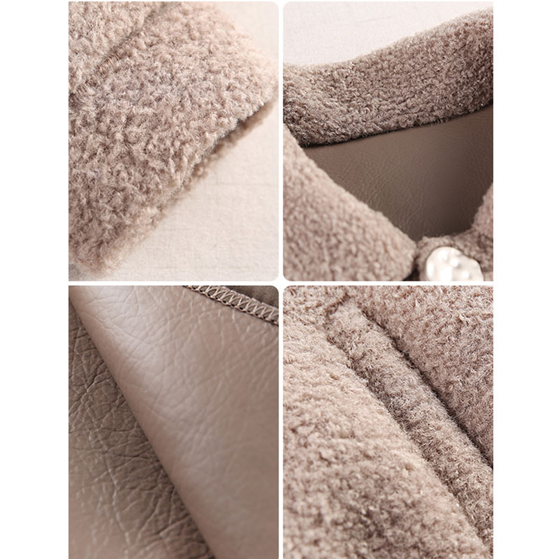 Blouson femme en Agneau - Ref 3321761 Image 4