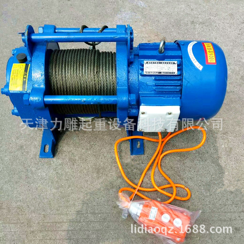 供应电动提升机多功能小型电动葫芦卷扬机小吊机220v 380v