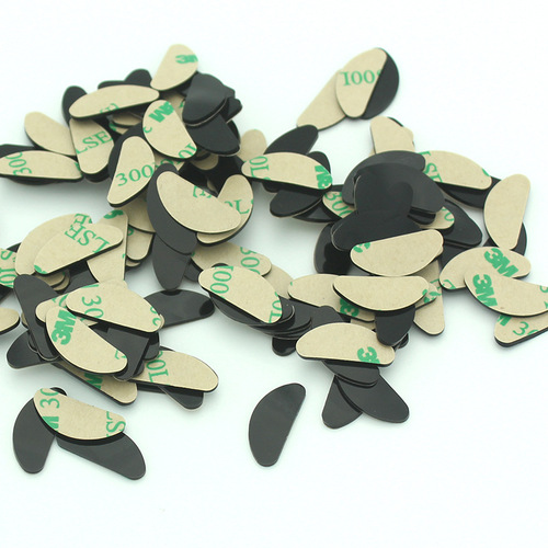 Manufacturer wholesale adhesive nose pads, plastic frame glasses anti-slip soft silicone D-shaped nose patches, sunglasses nose pads for heightening