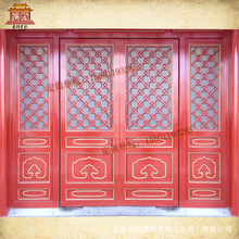 北京仿古木门窗花格屏风新中式实木木格栅松木隔断制作雕刻做厂家