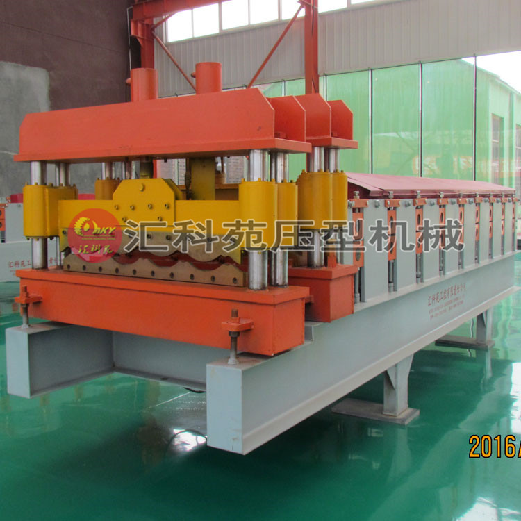 供应全自动琉璃压瓦机 彩钢瓦冷弯成型压型机 彩钢瓦压瓦设备