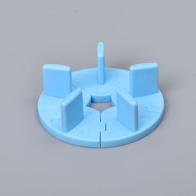 厂家美甲塑料莲花座 可拆甲片练习架甲片托 可固定指甲展示座|ms