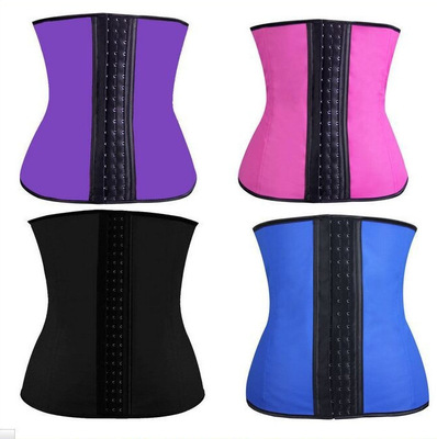 Rubber corset natural Diving cloth court shape belt Corset The abdomen belt sculpting