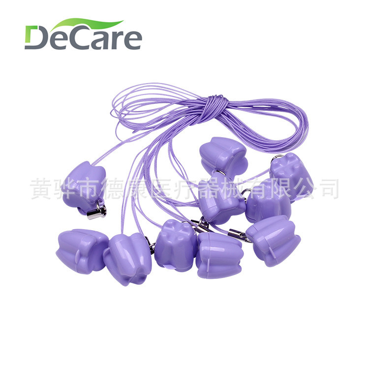 牙齿乳牙盒宝宝乳牙收纳盒 儿童乳牙塑料储存盒 幼童玩具项链