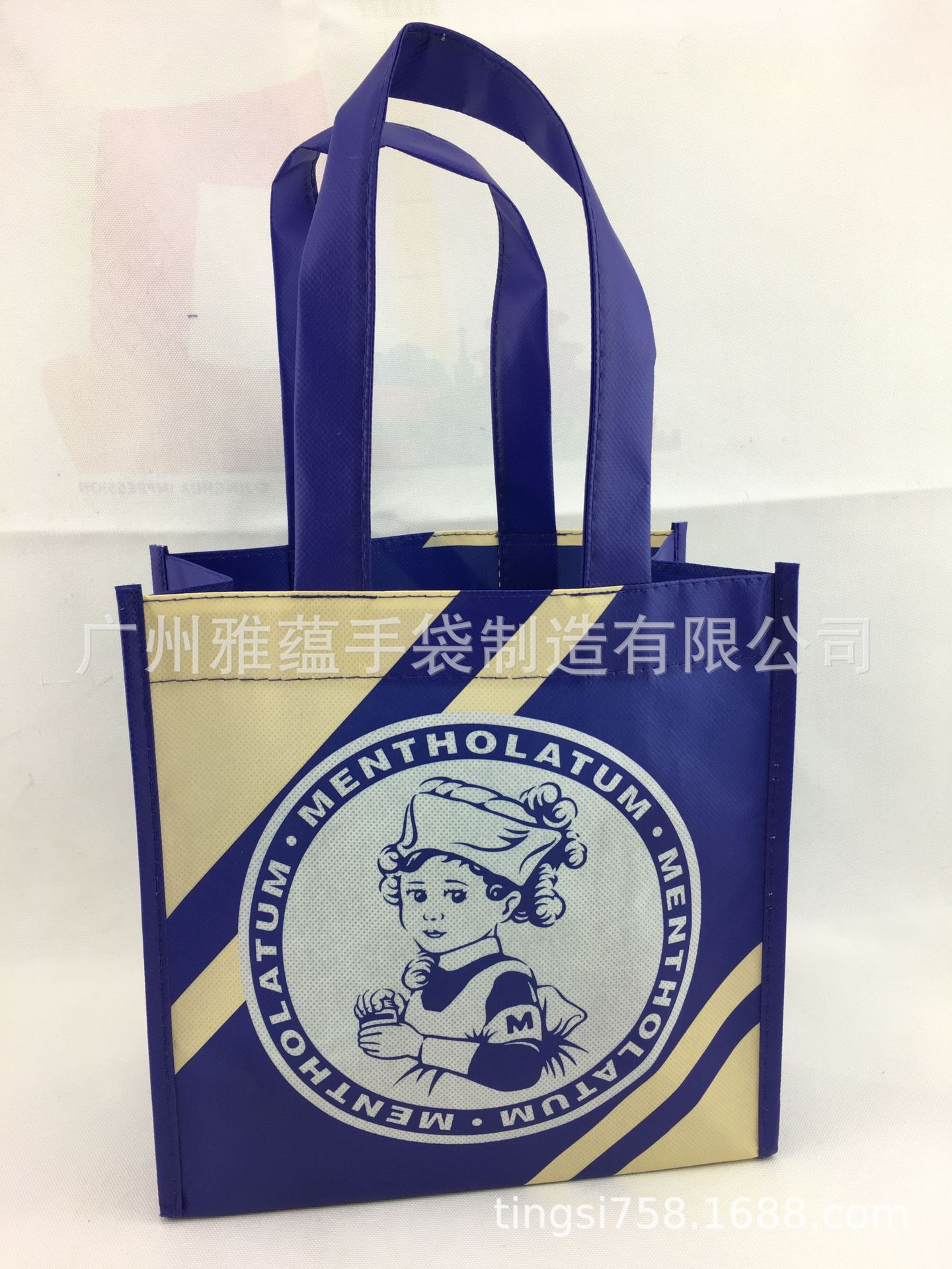 广州工厂供应复膜袋立体袋彩印购物袋广告促销包装覆膜袋手提袋