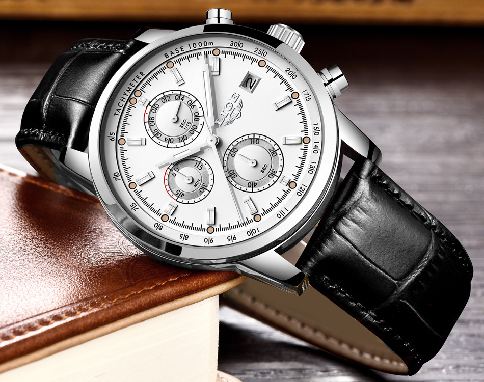 LIGE Watch with Date Function