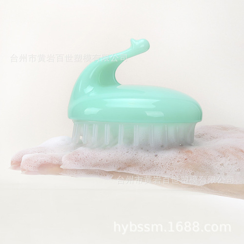 Baby hair wash brush, plastic silicone hair wash comb, baby hair wash comb, plastic silicone hair wash brush, hair massage plastic airbag comb