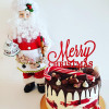 New Christmas Merry Christmas Acrylic Cake Decoration Party Dessert Dessert Dessert Dessert Dessert