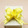 Layout, decorations, small gift box with bow, wholesale, 1.5cm