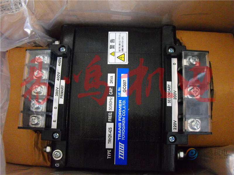 日本东洋技研TOYOGIKEN単相变压器TRH2K-42S