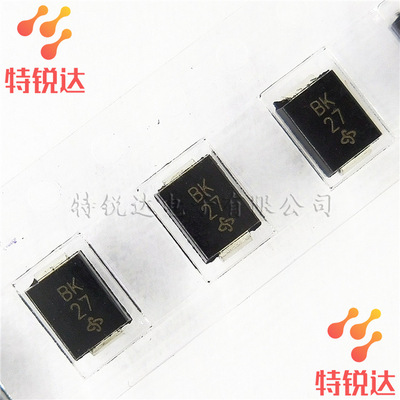 SMBJ14CA 丝印:BK 封装SMB/DO-214AA TVS瞬态抑制二极管全新现货