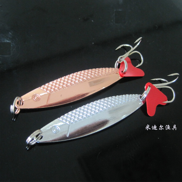 批發路亞亮片魚形亮片10克路亞餌魚餌擬餌假餌跨境電商