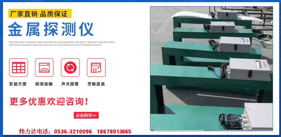 陕西山西河南煤炭矿业金属探测仪 皮带输送物料中的金属探测仪器