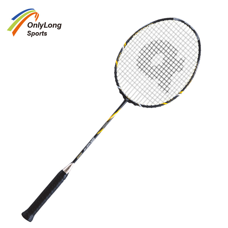 跨境专供 一件代发 阿尔法 羽毛球拍 全碳进攻型WOVEN100 羽毛球