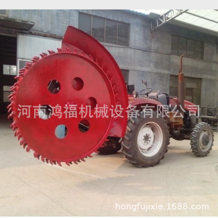 销售果园圆盘式开沟施肥机 大棚山药大葱开沟培土机 路沿石开沟机