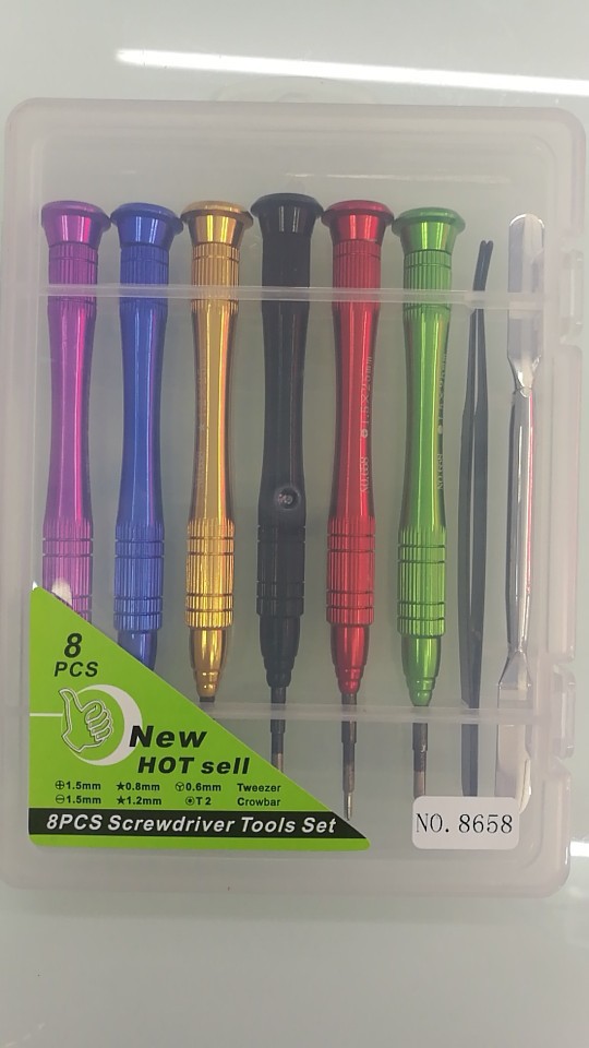 8658苹果拆机工具套装维修精密拆卸手机螺丝刀