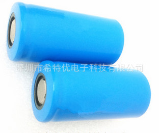 电池ICR14490 750mAh 3.7V 电子电器，太阳能灯具使用