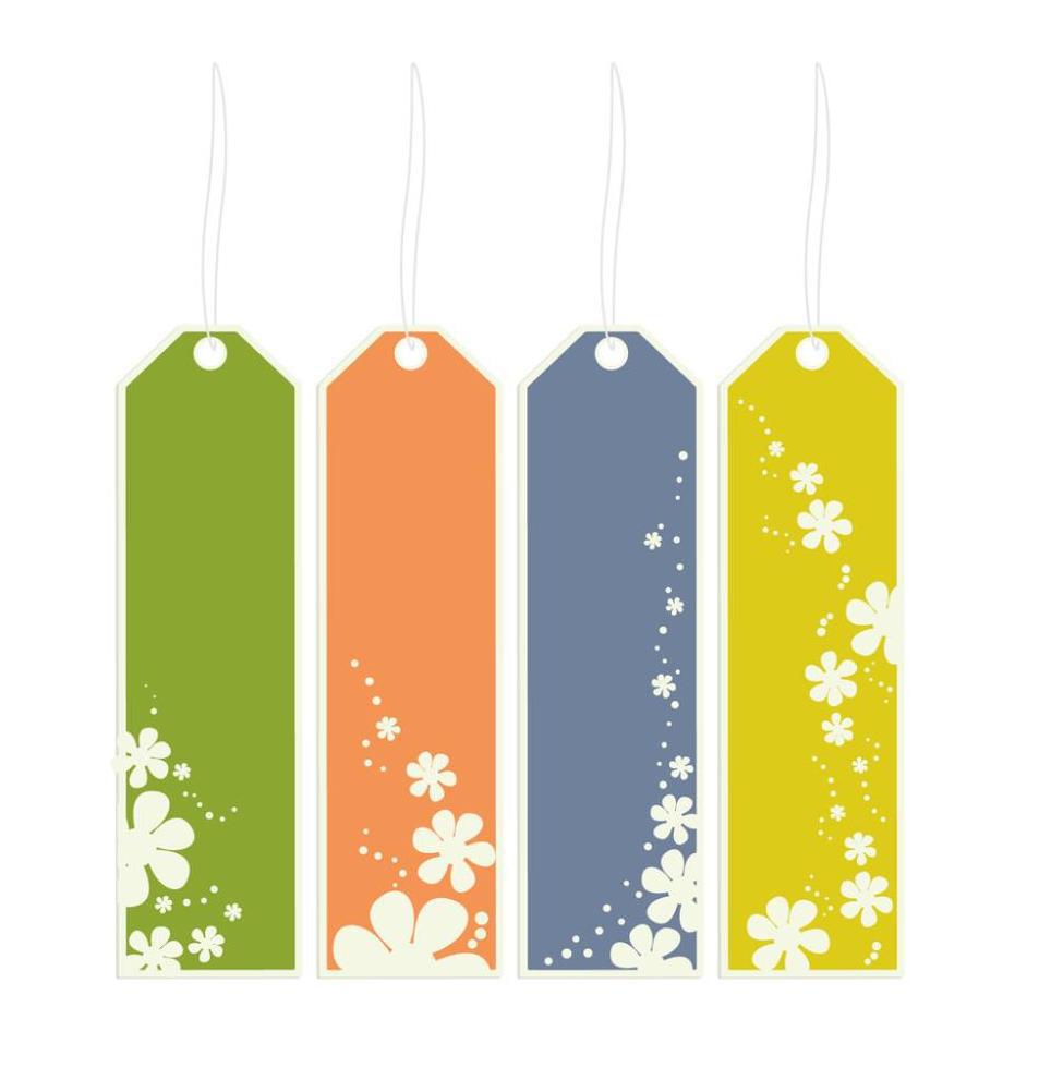 浙江省温州市制造工厂专业定做特种纸彩色印刷异型穿绳子吊牌