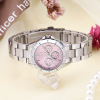 NARY/Nary Select Explosion Fashion Brand Watch Ladies Inlays Diamond Waterproof Fake Three -Eye Quartz Table 128