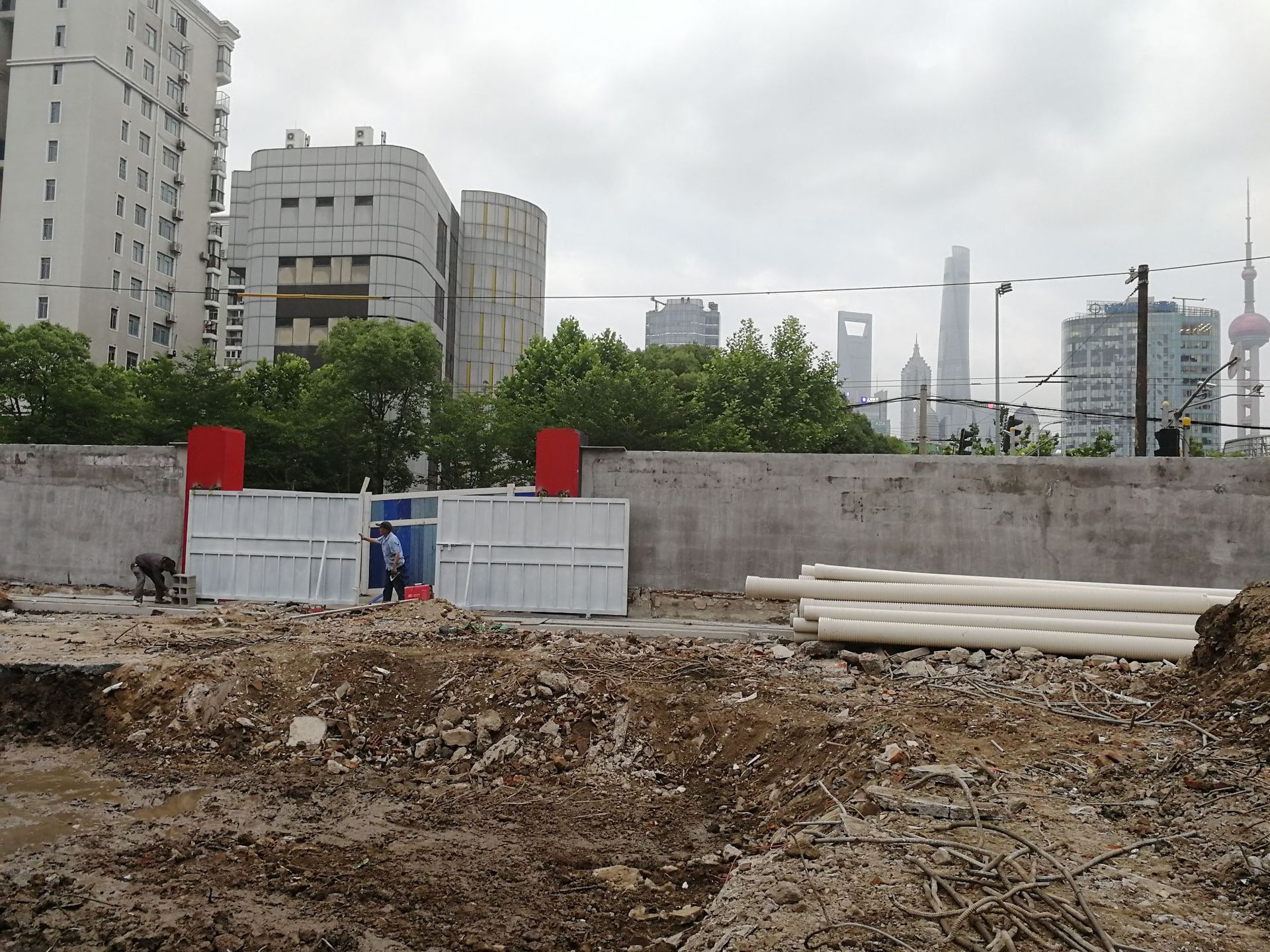 工地推拉门,效果图,大门_大山谷图库